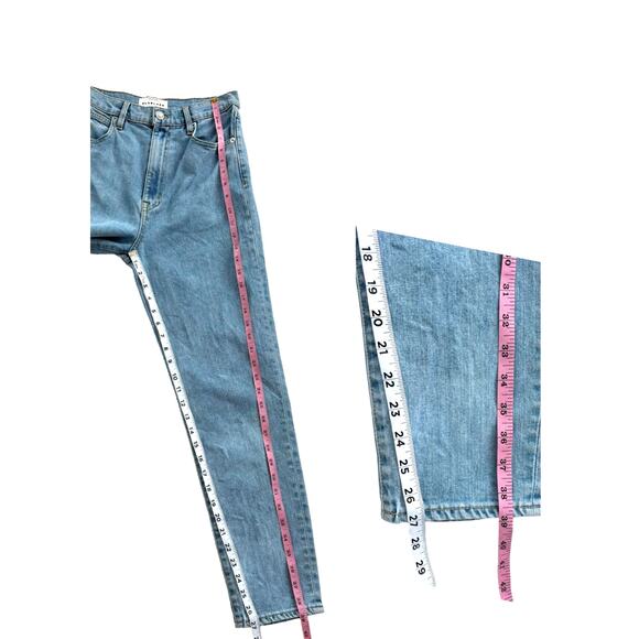 SLVRLAKE BEATNIK ANKLE JEANS HIGH RISE WOMEN SIZE 28 - Picture 14 of 16